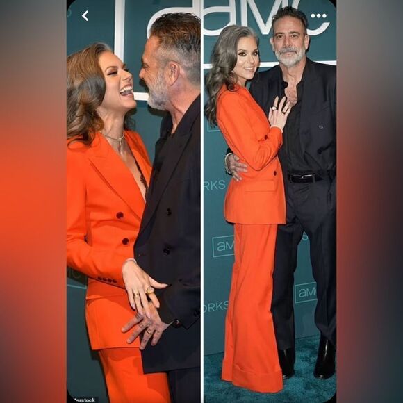 Ralph Lauren Pre-Spring ‘20 Camden Blazer in Mandarin Orange Stretch Wool Crepe - Picture 9 of 16